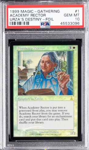 Academy Rector Foil Urza's Destiny PSA 10