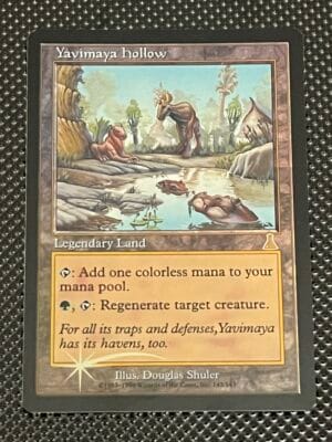 Yavimaya Hollow Foil #143 Urza’s Destiny NM