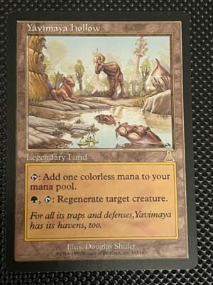Yavimaya Hollow #143 Urza’s Destiny LP